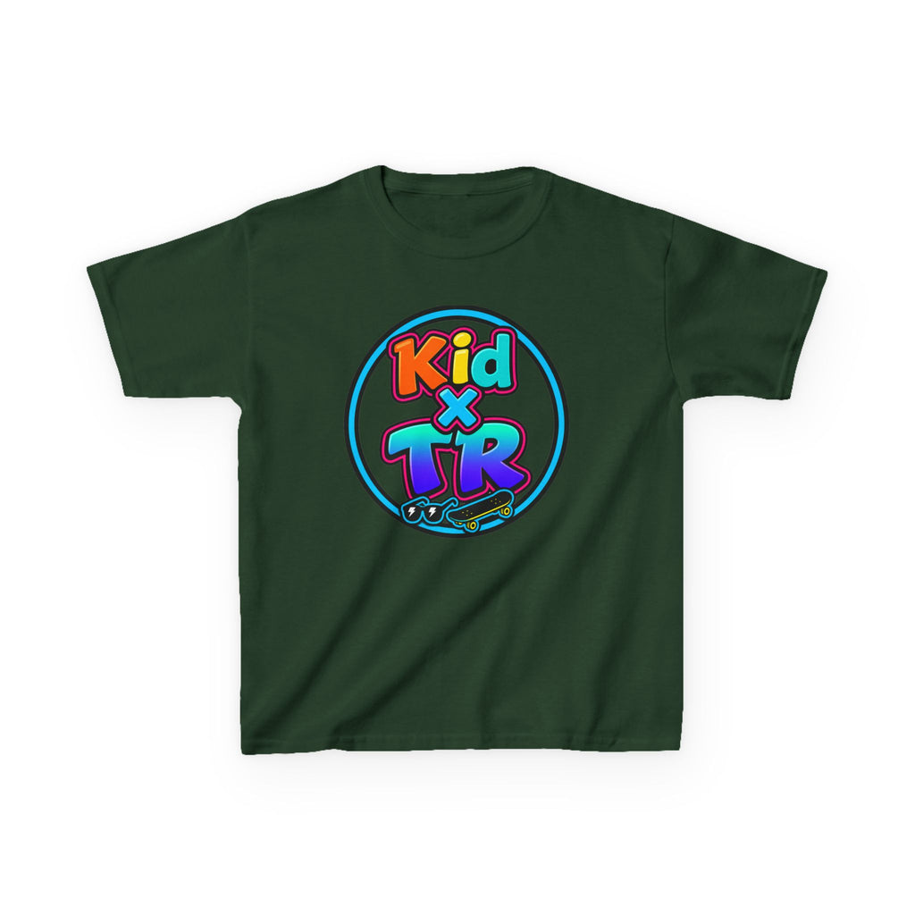 KIDXTR Kids T-Shirt  - Colorful Logo Graphic Tee