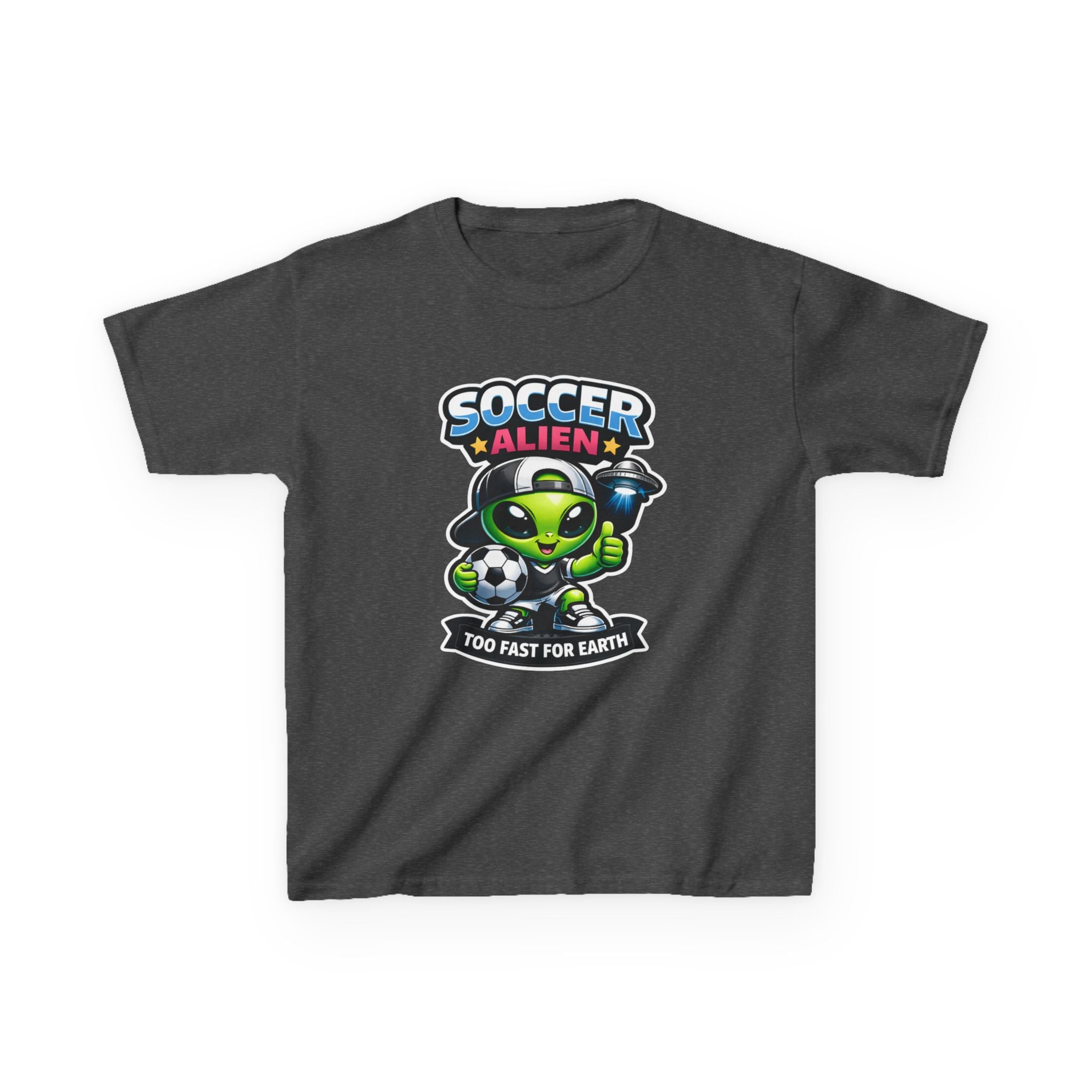 Kids Soccer Alien - Kids T Shirt