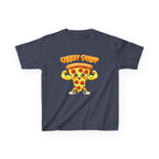 Kids Pizza T-Shirt — 'Cheesy Champ' Fun Food Graphic Tee