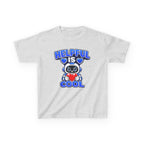 Kids Robot T-Shirt — 'Helpful Is Cool' Heart Graphic Tee