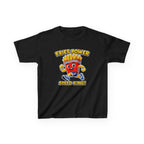 Kids French Fry T-Shirt — 'Fries Power Speed King' Funny Cartoon Graphic Tee