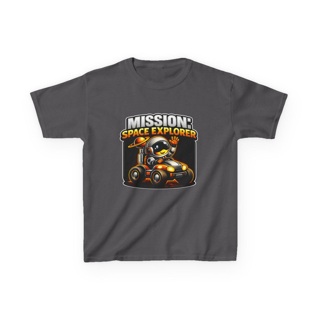 Kids Space T-Shirt — 'Mission: Space Explorer' Astronaut Graphic Tee