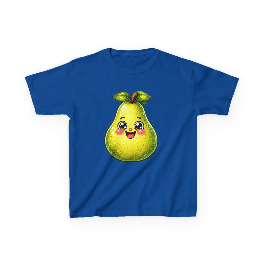Kids Pear T-Shirt — 'So Pear-fect' Cute Smiling Pear Fruit Graphic Tee