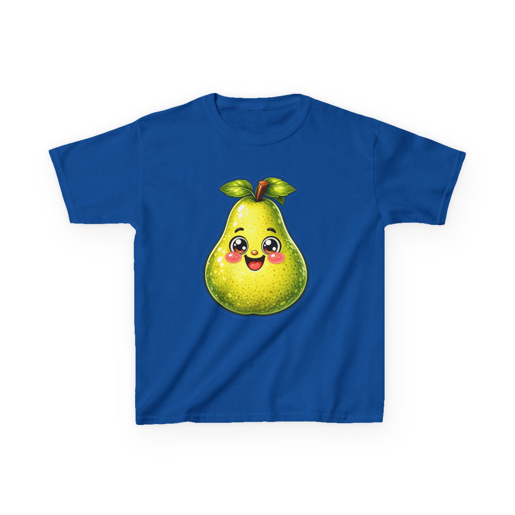 Kids Pear T-Shirt — 'So Pear-fect' Cute Smiling Pear Fruit Graphic Tee