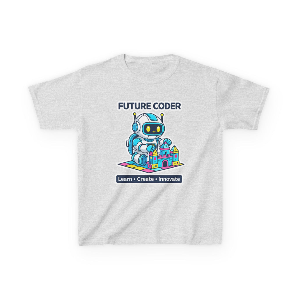 Kids Coding T-Shirt – Future Coder Robot Graphic Tee 2