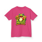 Kids Frog T-Shirt – Froggy Snack Graphic Tee