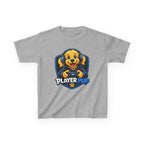 Player Pup Kids T‑Shirt — Cute Gaming Dog Tee for Children