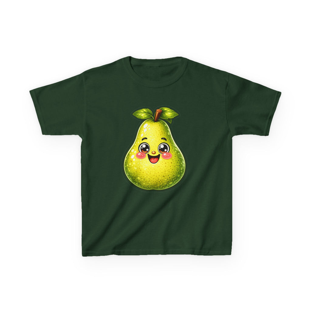 Kids Pear T-Shirt — 'So Pear-fect' Cute Smiling Pear Fruit Graphic Tee