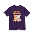 Kids Animal T-Shirt – Cuddle Buddies Bear & Bunny Graphic Tee