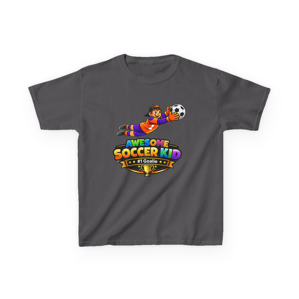Kids Soccer Goalie T-Shirt – Last Line of Defense Graphic Tee