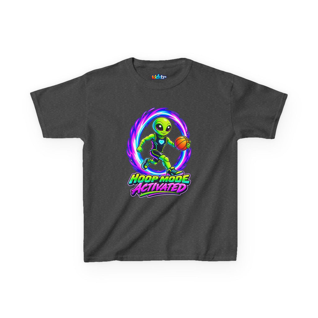 Kidxtr™ Kids Basketball T-Shirt — 'Hoop Mode Activated' Sports Graphic Tee