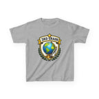 Kids 3rd Grade T-Shirt — 'Globe Badge' Back-to-School Graphic Tee