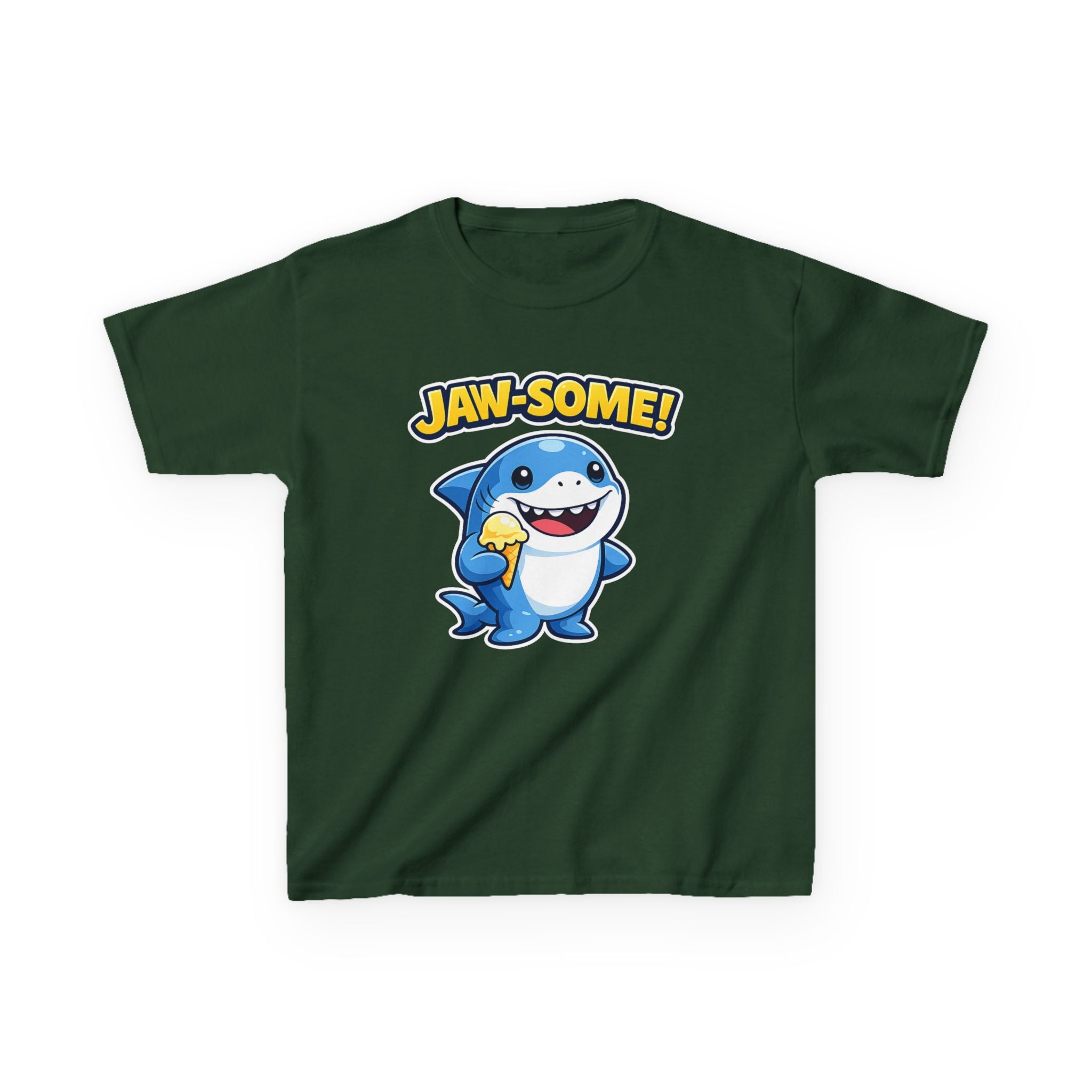Cartoon Shark  - Kids T Shirt