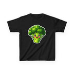 Kids Veggie T-Shirt — 'Eat Your Greens' Cute Smiling Broccoli Graphic Tee
