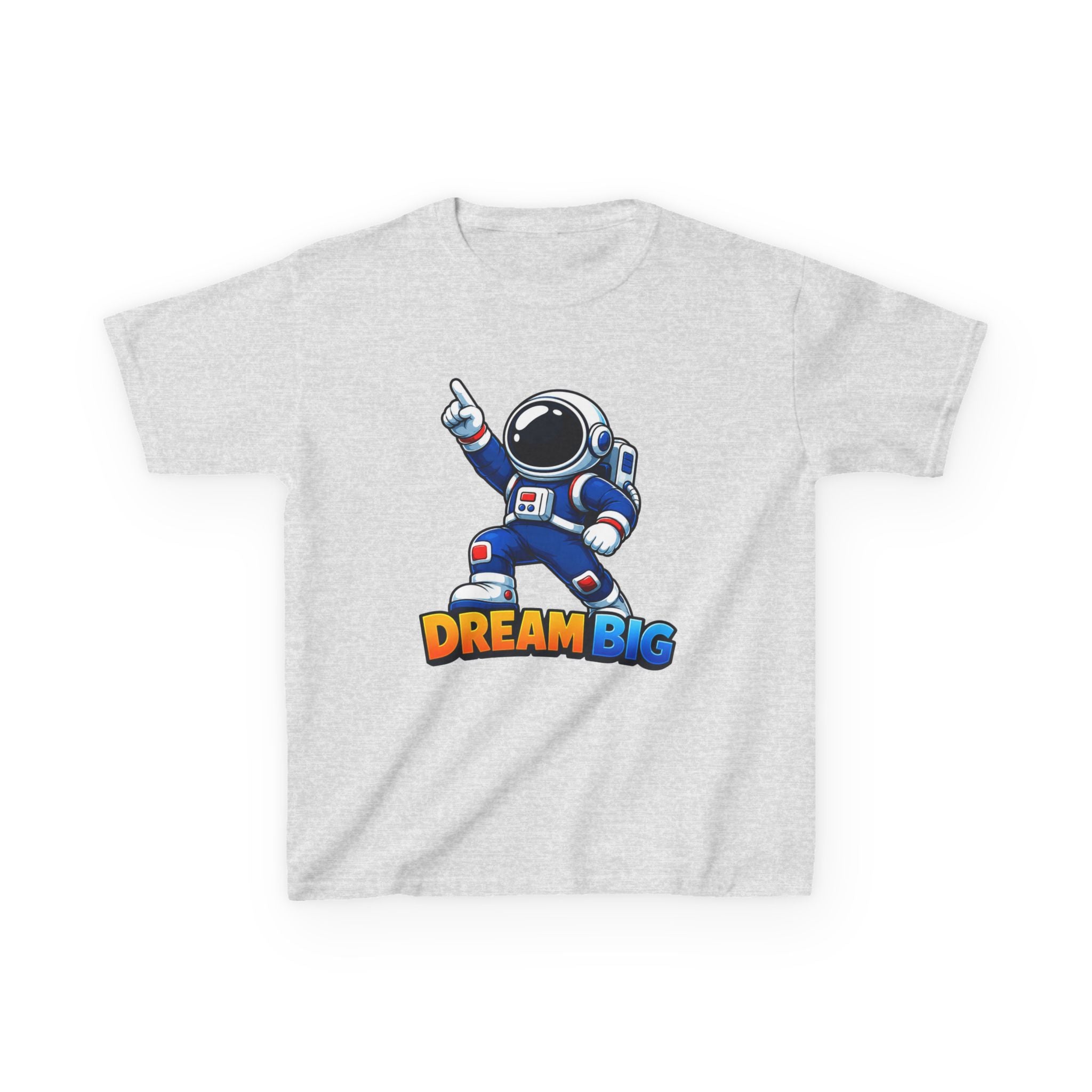 Kids Tee — 'Dream Big' Space Astronaut Graphic