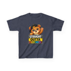 Kids Preschool T-Shirt — 'Straight Outta Preschool' Teddy Graduation Graphic Tee