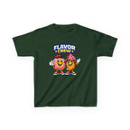Kids Food T-Shirt — 'Flavor Crew' Donut & Ice Cream Graphic Tee
