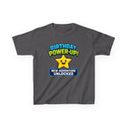 Kids Birthday Gamer T-Shirt – Level Up Graphic Tee