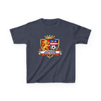 Kids Soccer T-Shirt — 'Junior Soccer Club' Crest Graphic Tee