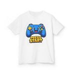Kids Game Controller T-Shirt — 'Press Start' Gaming Graphic Tee