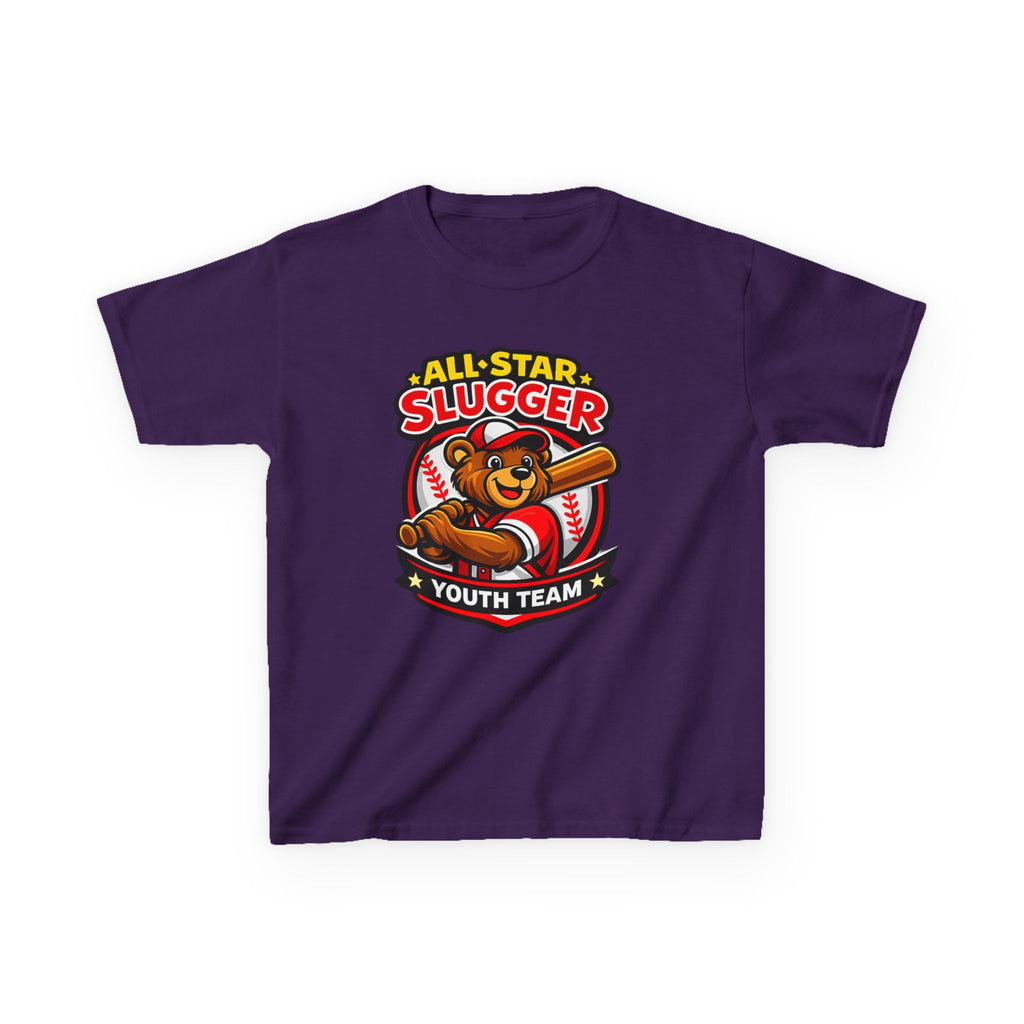 Kids Baseball T-Shirt – All Star Slugger Graphic Tee