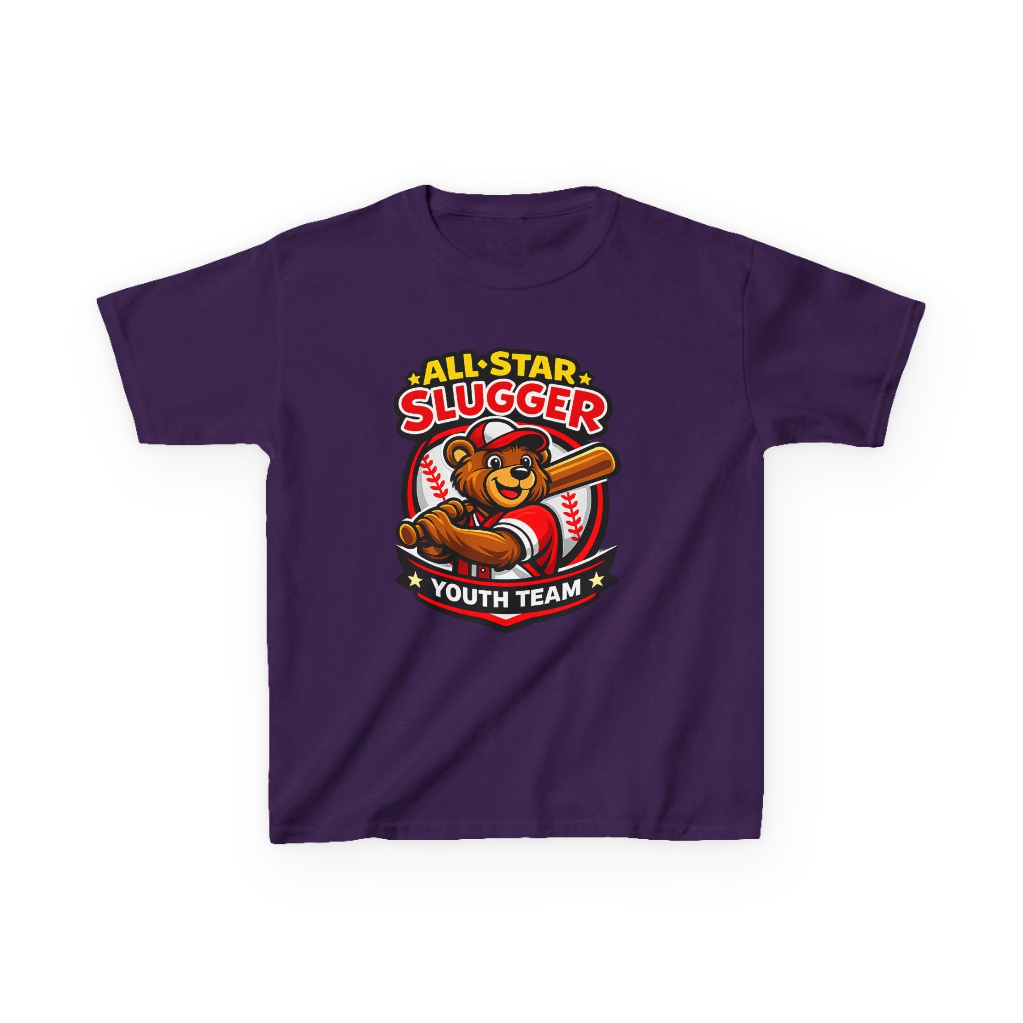 Kids Baseball T-Shirt – All Star Slugger Graphic Tee