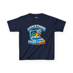Kidxtr™ Kids Coder T-Shirt — 'I Made It Fly' Little Coder Robot Graphic Tee