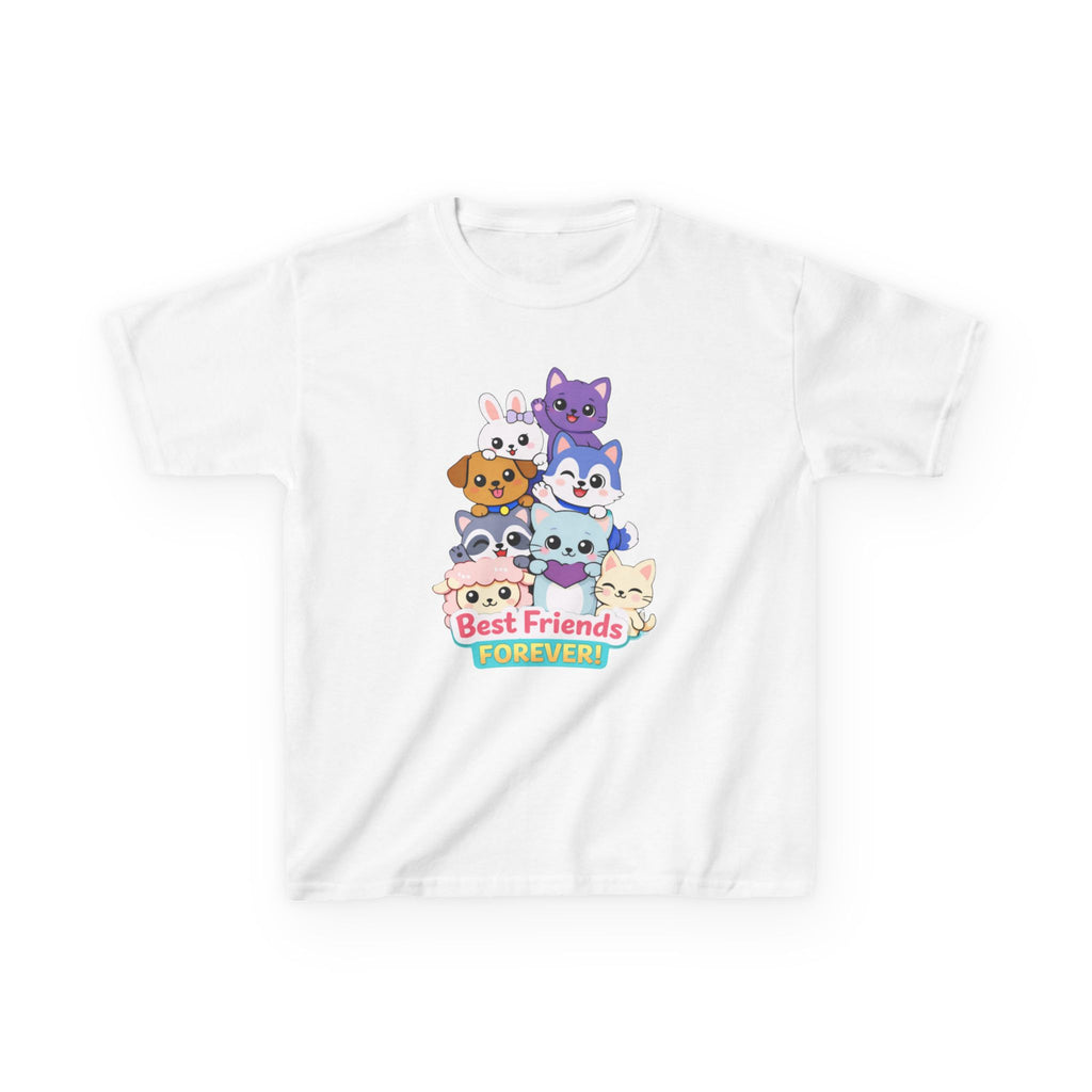 Kids Animal T-Shirt – Best Friends Forever Graphic Tee