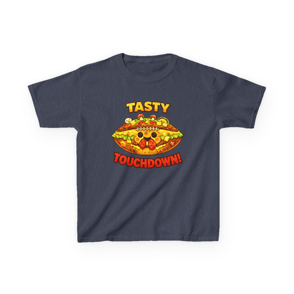 Kids Food T-Shirt – Football Pizza Graphic Tee