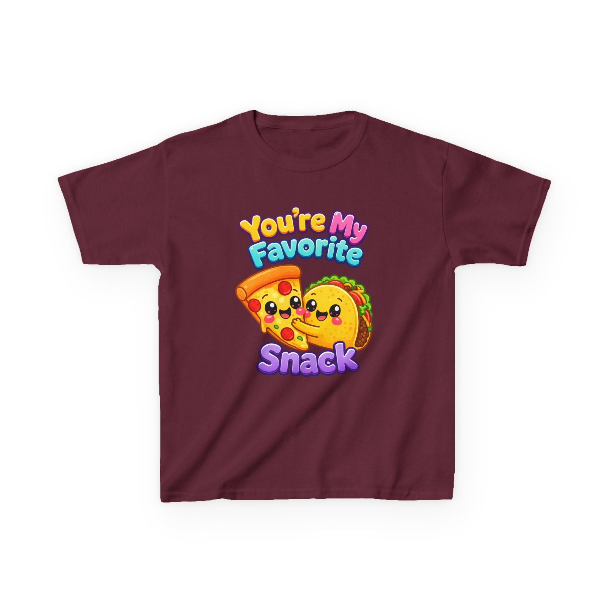 Kids Food T-Shirt – Pizza & Taco Graphic Tee