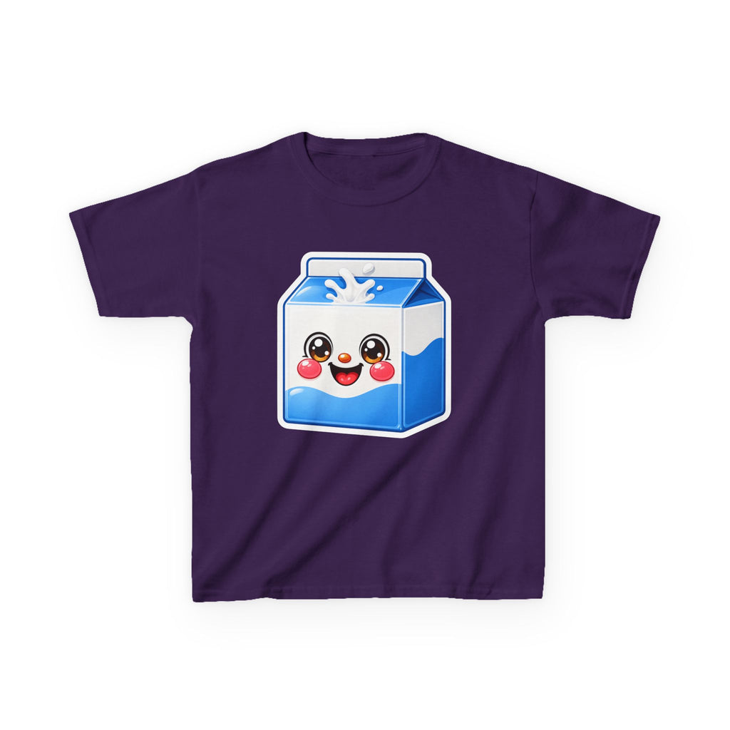 Kids Milk Carton T-Shirt — 'Got Milk?' Cute Kawaii Smiling Milk Carton Graphic Tee