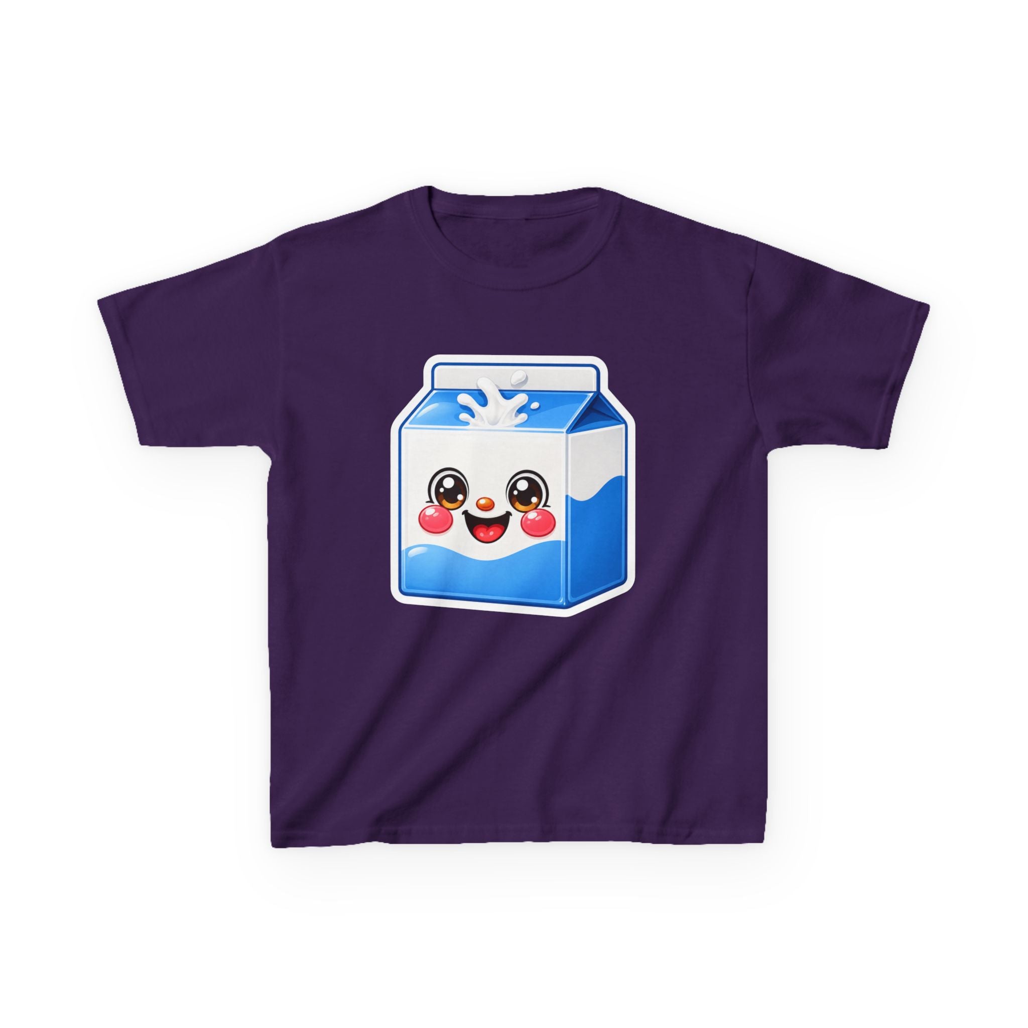 Kids Milk Carton T-Shirt — 'Got Milk?' Cute Kawaii Smiling Milk Carton Graphic Tee