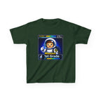 Kids Gaming T-Shirt — 'Mission: 1st Grade' Level Up Astronaut Graphic Tee
