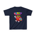 Kids Strawberry T-Shirt — 'Berry Sweet' Cute Strawberry Graphic Tee