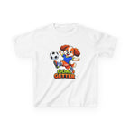 Kids Soccer T-Shirt — 'Goal Getter' Cute Puppy Soccer Graphic Tee