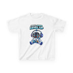 Kids Gaming T-Shirt – Small Genius Level Up Graphic Tee