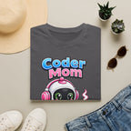Kidxtr™ Mom Coding T-Shirt — 'Building Futures' Coder Mom Robot Graphic Tee