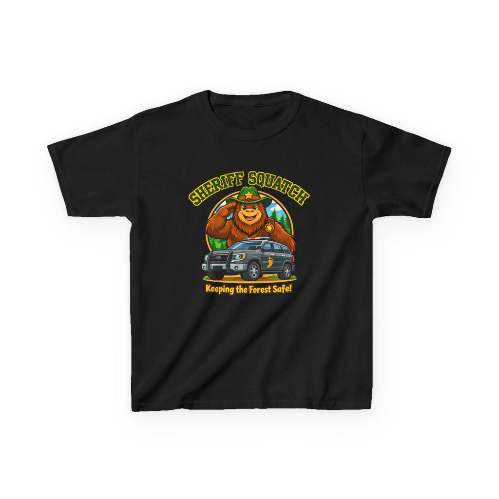 Kids Bigfoot T-Shirt – Sheriff Squatch Graphic Tee