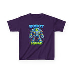 Robot Squad Kids T‑Shirt — Colorful Cute Mech Tee for Boys & Girls