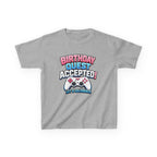 Kids Birthday T-Shirt — 'Birthday Quest' Gamer Controller Graphic Tee