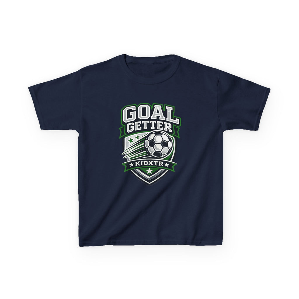 Goal Getter Kids Tee — Soccer Graphic Youth T-Shirt
