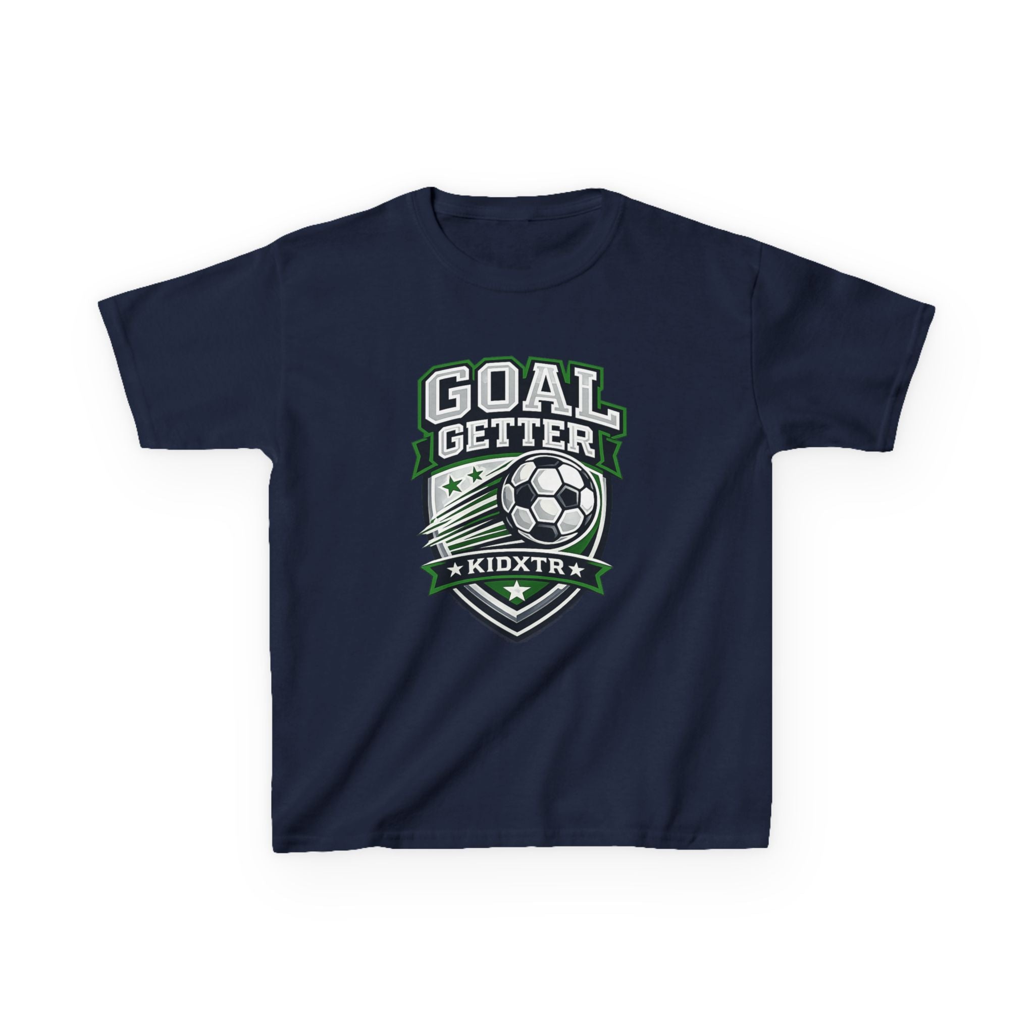 Goal Getter Kids Tee — Soccer Graphic Youth T-Shirt