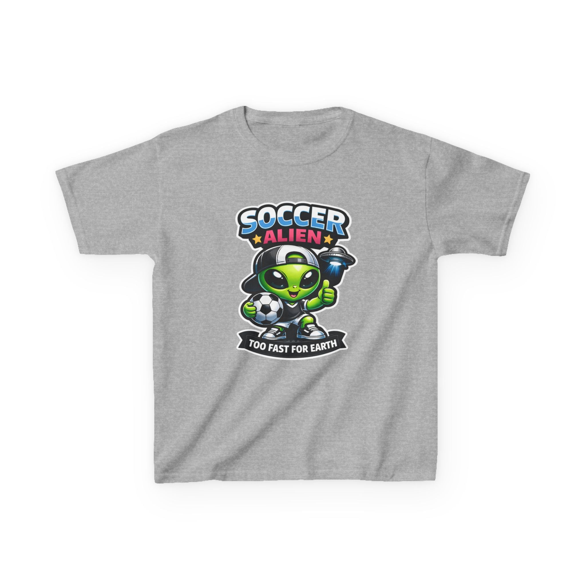 Kids Soccer Alien - Kids T Shirt