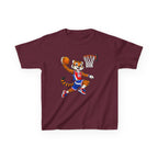Kids Basketball Tiger T-Shirt – Dunking Tiger Graphic Tee