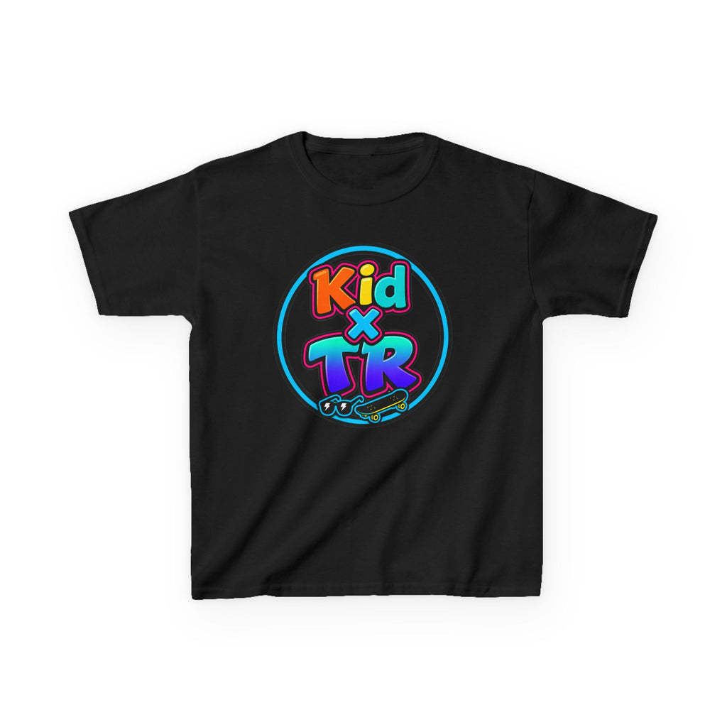 KIDXTR Kids T-Shirt  - Colorful Logo Graphic Tee