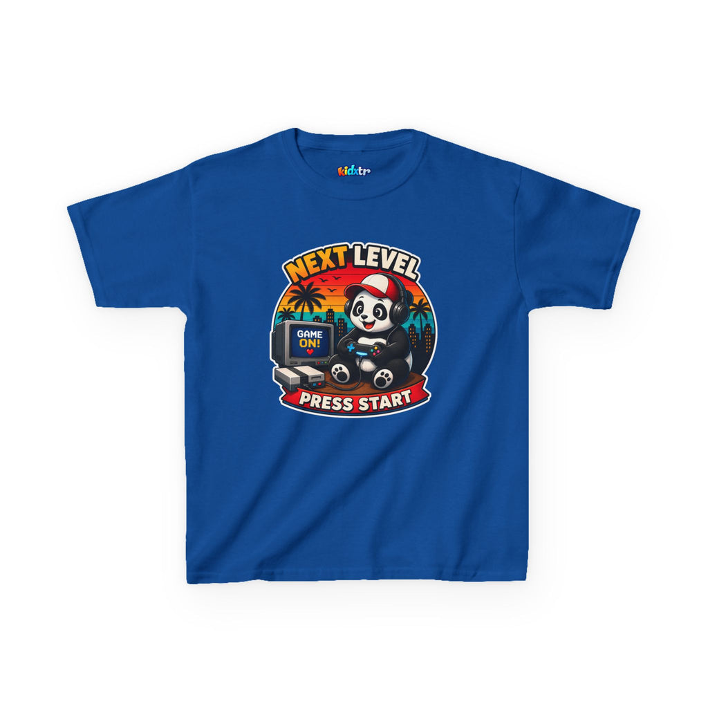Kidxtr™ Kids Gamer T-Shirt — 'Old School' Gamer Graphic Tee