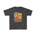 Kids Candy T-Shirt — 'Sugar Besties' Cute Bear & Popsicle Graphic Tee