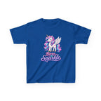 Kids Unicorn T-Shirt – Born to Sparkle Graphic Tee