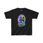 Kidxtr™ Kids Basketball T-Shirt — 'Next Level Hooper' Alien Basketball Graphic Tee