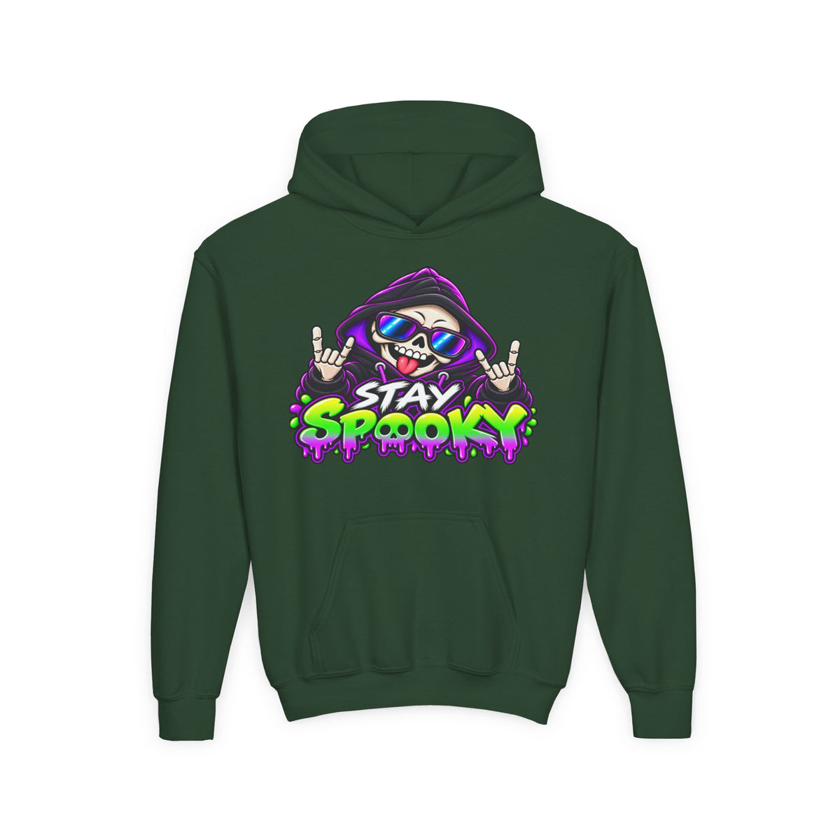 Kidxtr™ Kids Halloween Hoodie — 'Stay Spooky' Graphic Hoodie